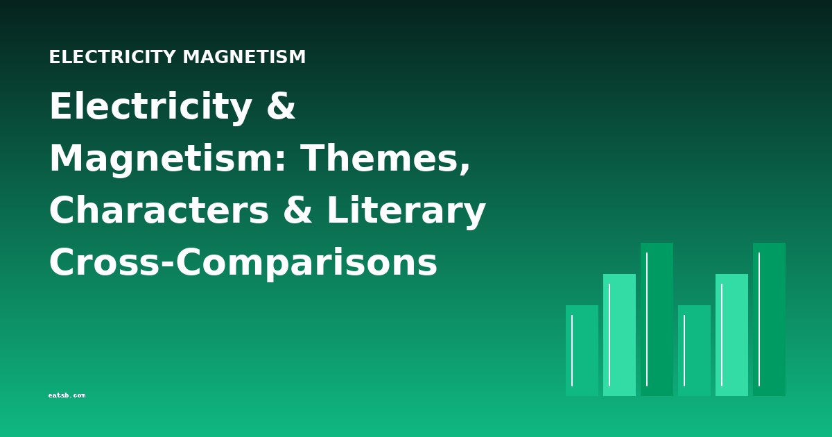 Electricity & Magnetism: Themes, Characters & Literary Cross-Comparisons