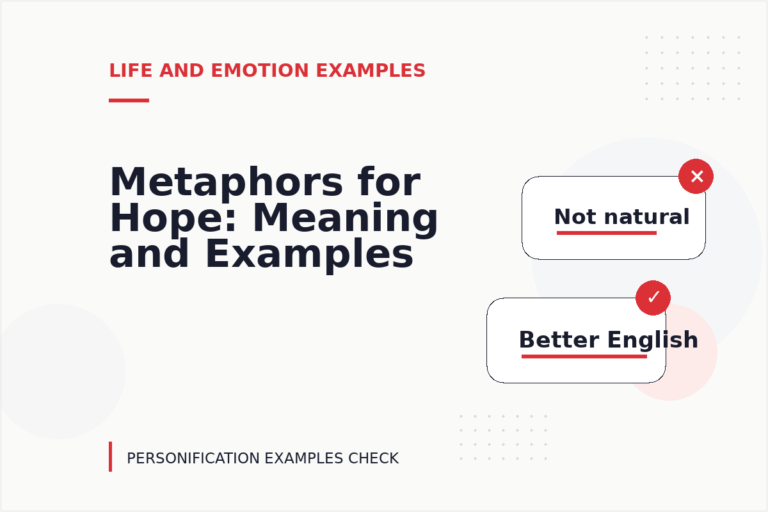 Metaphors for Hope: Meaning and Examples Metaphors for Hope: Meaning and Examples