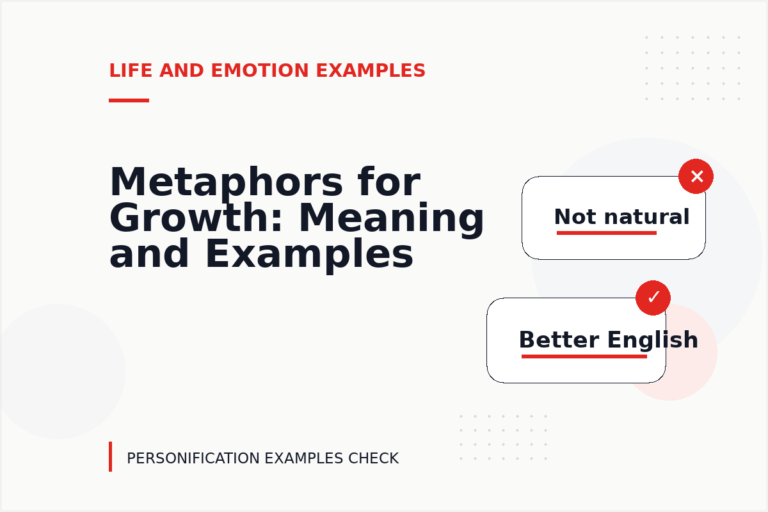 Metaphors for Growth: Meaning and Examples