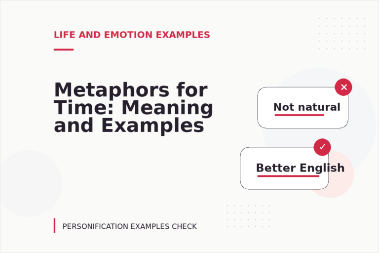 Metaphors for Time: Meaning and Examples