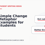 Simple Change Metaphor Examples for Students