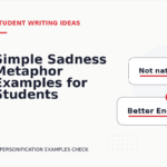 Simple Sadness Metaphor Examples for Students