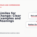 Similes for Change: Clear Examples and Meanings