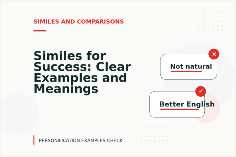 Similes for Success: Clear Examples and Meanings