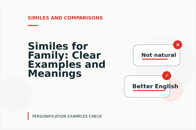 Similes for Family: Clear Examples and Meanings