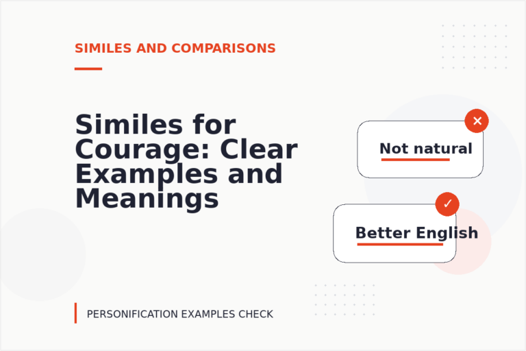 Similes for Courage: Clear Examples and Meanings Similes for Courage: Clear Examples and Meanings