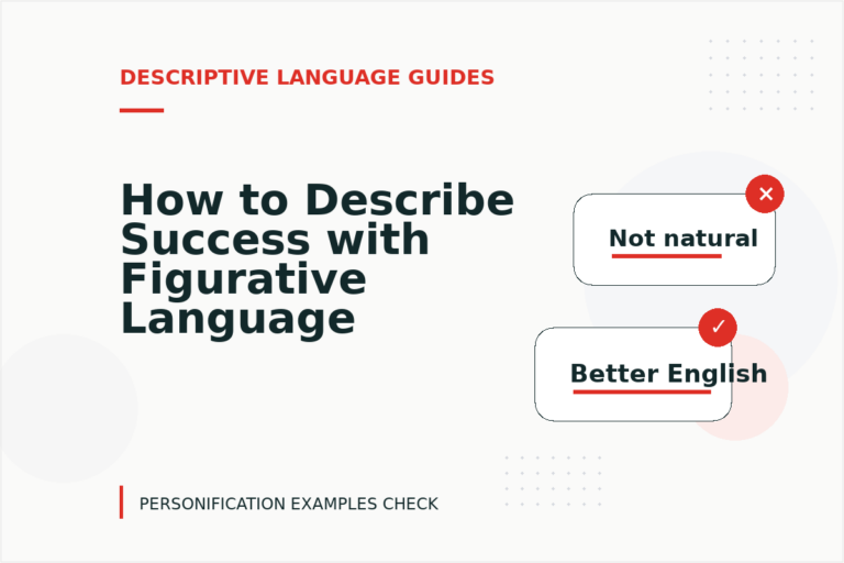 How to Describe Success with Figurative Language